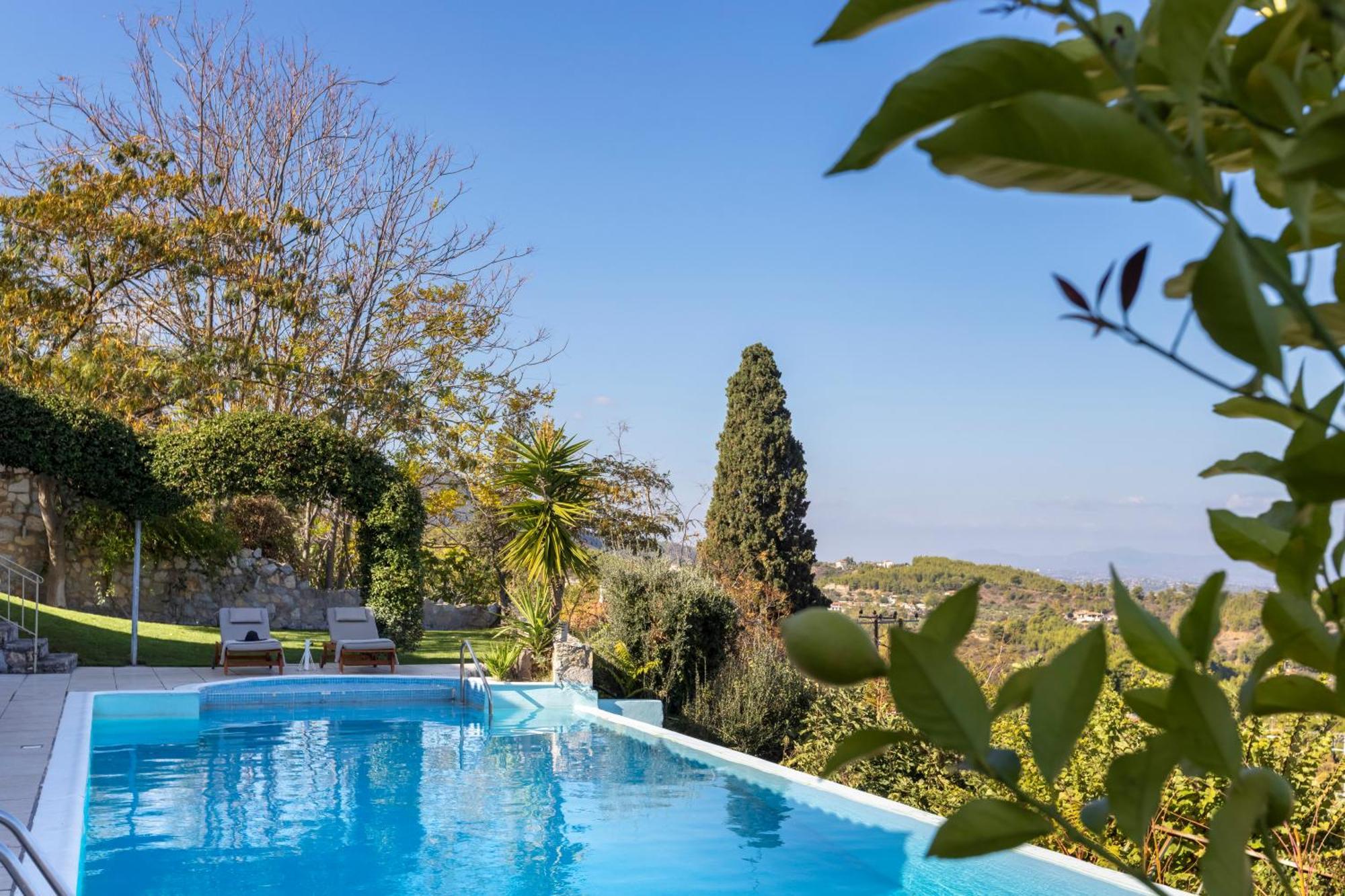 Villa Marrone Splendid Seaview Markopoulon Oropou Екстериор снимка