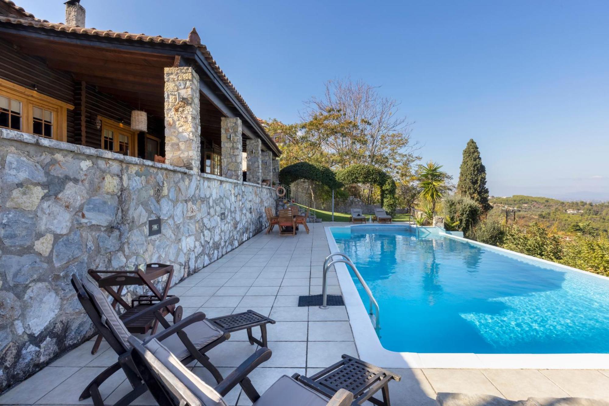 Villa Marrone Splendid Seaview Markopoulon Oropou Екстериор снимка