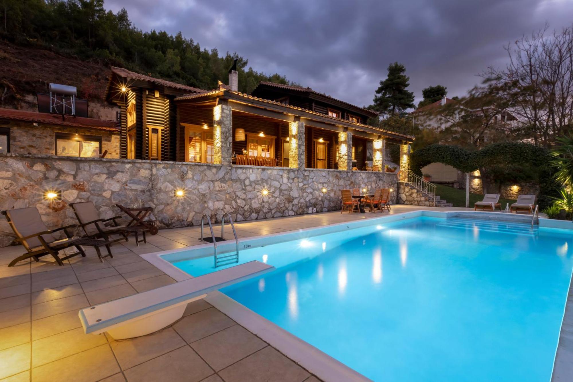 Villa Marrone Splendid Seaview Markopoulon Oropou Екстериор снимка