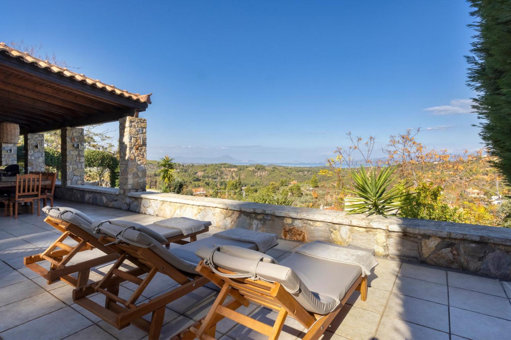 Villa Marrone Splendid Seaview Markopoulon Oropou Екстериор снимка