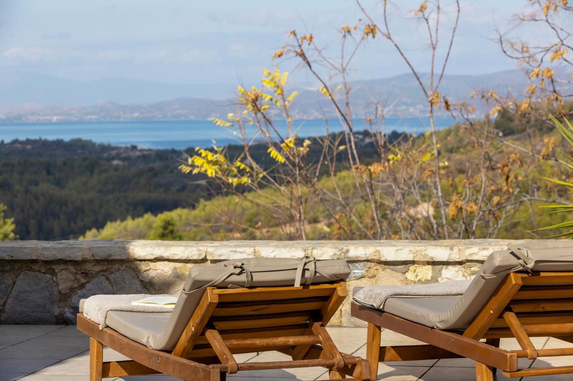 Villa Marrone Splendid Seaview Markopoulon Oropou Екстериор снимка