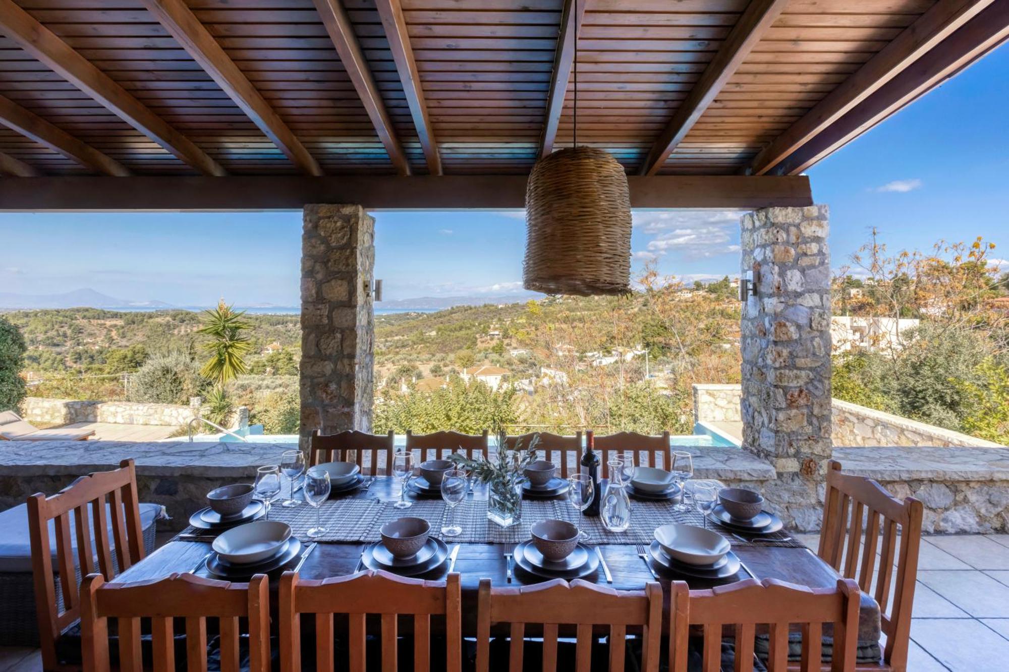 Villa Marrone Splendid Seaview Markopoulon Oropou Екстериор снимка