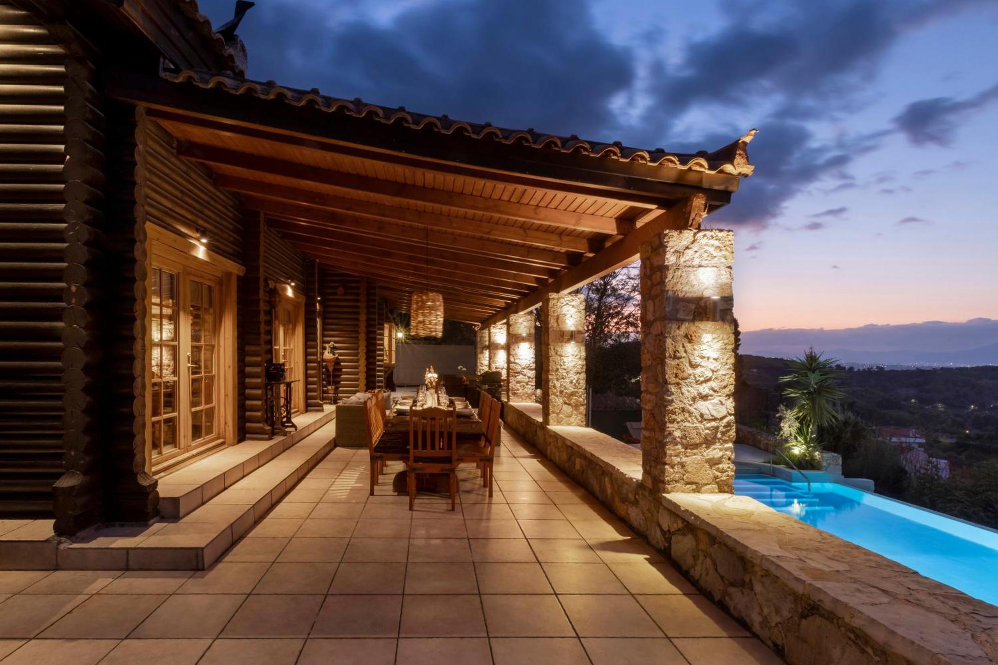 Villa Marrone Splendid Seaview Markopoulon Oropou Екстериор снимка
